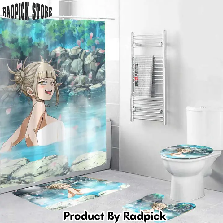 My hero academia himiko toga girls hot spring combo bathroom set   rp0203737